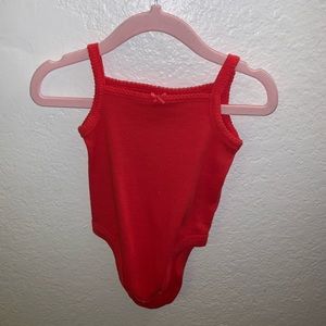0-3m girls tank top onesie